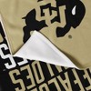 NCAA Colorado Buffaloes Domino Swaddle Blanket - 4 of 4