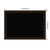 Amanti Art Black Cork Board Wood Framed Espresso Brown Bulletin Board 20 in. x 14 in. - 4 of 4