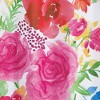 Floral Burst Shower Curtain - Allure Home Creations: Botanical Microfiber Bath Decor, Machine Washable - image 2 of 4