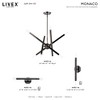 Livex Lighting Moco 2 - Light Wall Light in  Black Chrome - 2 of 2