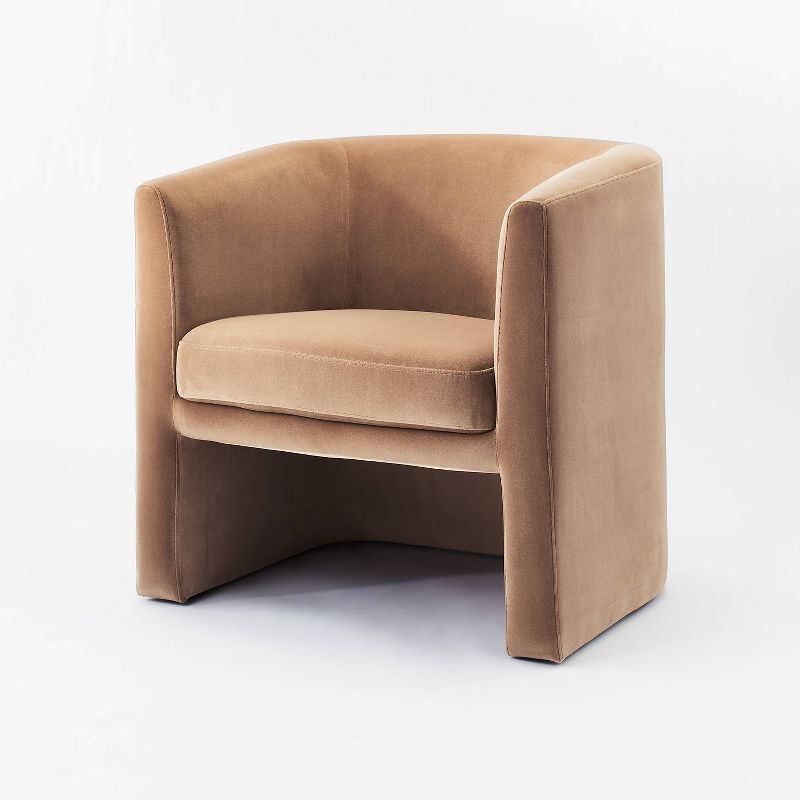 Vernon Upholstered Barrel Accent Chair - Threshold™ designed with Studio McGee, 1 of 13