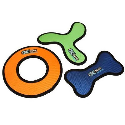 Multipet Extreme Aqua Floating Dog Toy Orange Ring - A Buoyant Play Ring for Water Loving Dogs