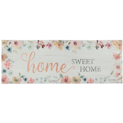 20"x 55" Oversized Cushioned Anti-Fatigue Kitchen Runner Mat Home Sweet Home - J&V Textiles