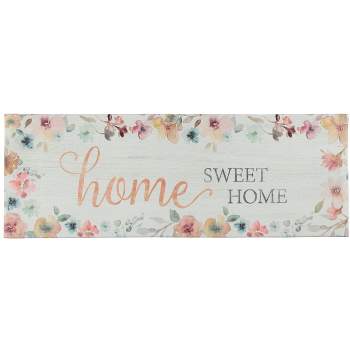 20"x 55" Oversized Cushioned Anti-Fatigue Kitchen Runner Mat Home Sweet Home - J&V Textiles