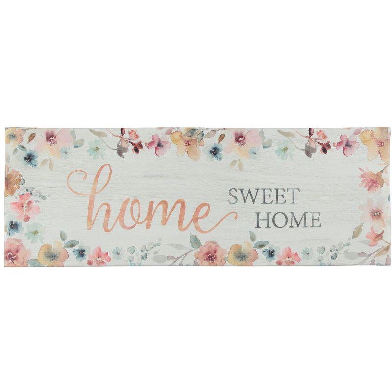 20&#34;x 55&#34; Oversized Cushioned Anti-Fatigue Kitchen Runner Mat Home Sweet Home - J&#38;V Textiles, 1 of 6