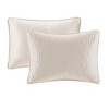 Gulches 3 Piece King Reversible Bedspread Set,Cream - 4 of 4