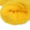 Winnie The Pooh Character Face Yellow Fuzzy Yarn Cuff Beanie With 3D Ears - 3 of 4