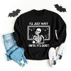 Simply Sage Market Women's Graphic Sweatshirt Wait Until It's Quiet Apple - 3 of 4