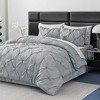 Collections Etc 4 Piece Pintuck Comforter Set - 2 of 3