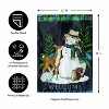 Evergreen Woodland Snowman and Friends Applique Garden Flag 12 x 18 Inches Indoor Outdoor Decor - 4 of 4