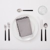 20pc Plastic Handle Flatware Set Black - Room Essentials™ - 2 of 4