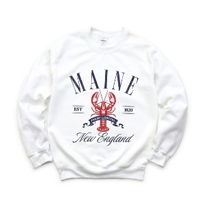 Simply Sage Market Women's Graphic Sweatshirt Maine New England - 1 of 4