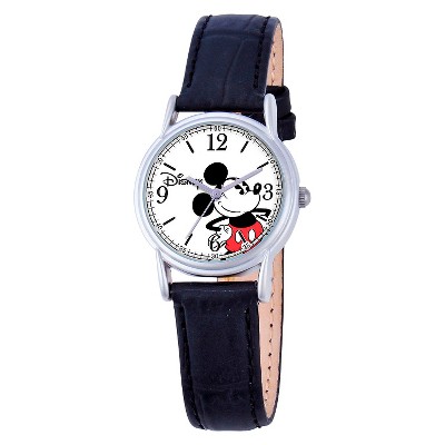 Women's Disney Mickey Mouse Cardiff Watch - Black