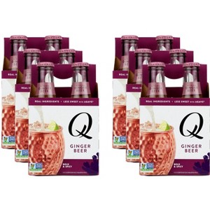 Q Tonic Ginger Beer Mixer - Case of 6 - 4 bottles/6.7 fl oz. - 1 of 2
