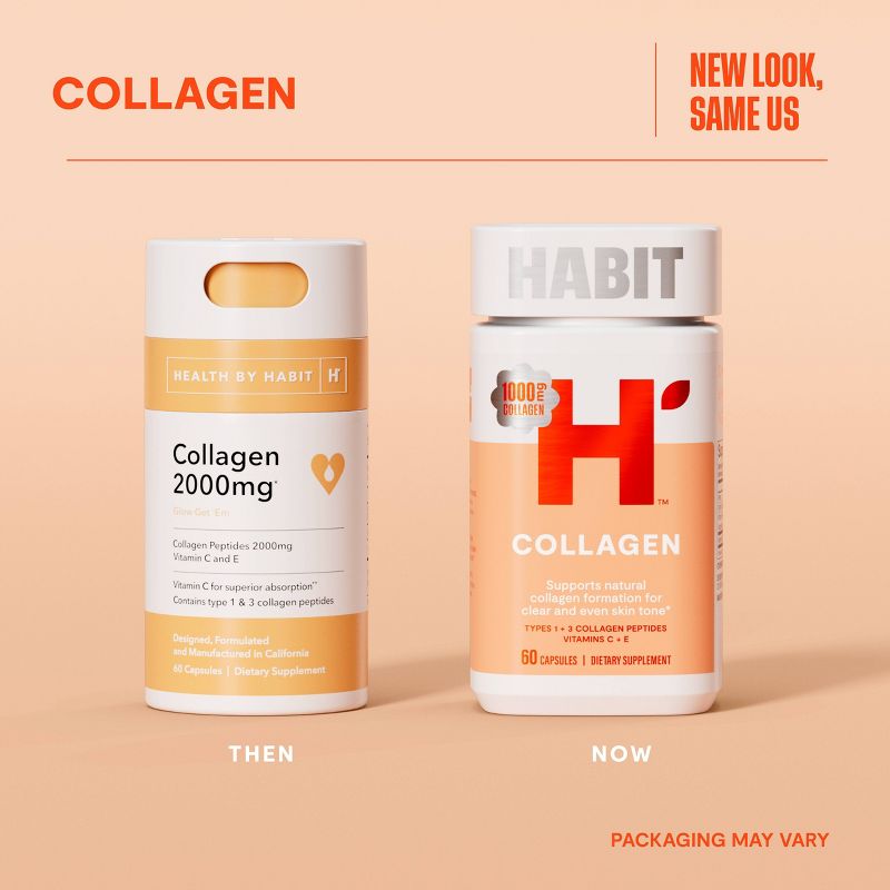 HABIT Collagen Capsules - 60ct, 3 of 10