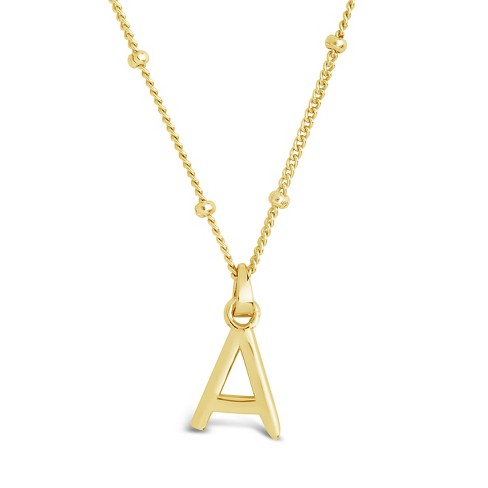 Target on sale letter necklace