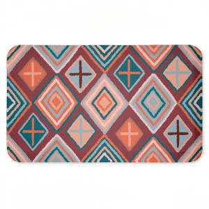 Stupell Industries Bold Geometric Patterns Printed Anti-Fatigue Floor Mat, design by Darlene Seale, 30"x18" - 1 of 4