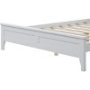 Streamdale Modern White Solid Wood Full Platform Bed - 4 of 4