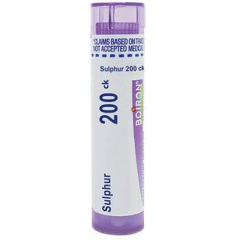 Boiron Sulphur 200CK Homeopathic Single Medicine For First Aid 80 Pellet
