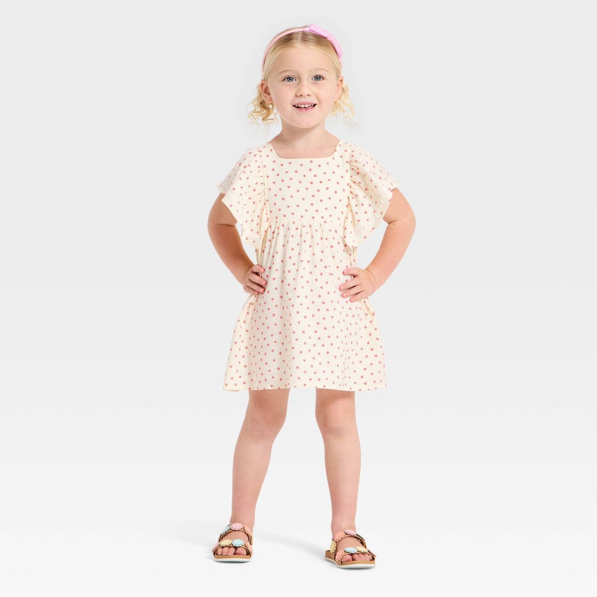 Toddler Girls' Woven Dress - Cat & Jack™ - thumbnail 3