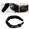 Unique Bargains Women's Braided Faux Pearl Velvet Headband Hairband Accessories 1.2" Wide 1 Pc - 3 of 4