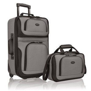 U.S. Traveler Rio 2pc Expandable Softside Carry On Luggage Set - 1 of 4