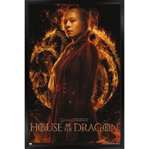 Trends International House of the Dragon - Rhaenyra One Sheet Framed Wall Poster Prints - 1 of 4