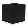 Unique Bargains Fabric Collapsible Spacious Storage Bins 11" - 4 of 4