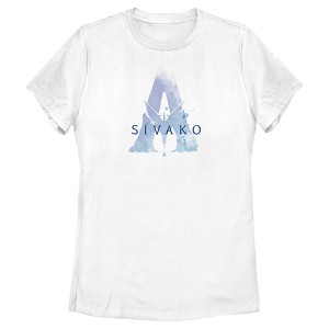 Women's Avatar Sivako Watercolor A Logo T-Shirt - 1 of 4