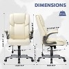 Ergonomic Office Chair 300lbs with Inflatable Lumbar Support - 2 of 4