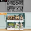 TruAIR White Pull Out Cabinet Organizer – No Drill Slide Out Drawer for Kitchen/Bathroom/Pantry Storage - 4 of 4
