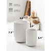 Utensil Holder, 7.3"+5.4" Ceramic Kitchen Utensil Holder for Countertop, Large Cooking Utensil Crocks - 3 of 4
