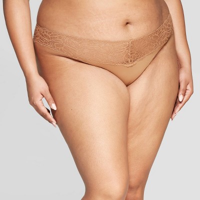 women's plus size thong panties