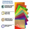 Kassa 10-Pack Holographic Color-Changing Vinyl Sheets | 12" x 12" with a Transfer Sheet Included - 3 of 4