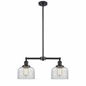 Bell - 2 Light Island In Traditional Style-10 Inches Tall and 21 Inches Wide - 1 of 1