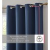 HLC.ME Dakota 100% Blackout Thick Thermal Insulated Energy Efficient Heat Blocking Curtains Grommet Panels, Set of 2 - 2 of 4