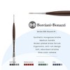 Borciani e Bonazzi UNICO Synthetic Mongoose Artist Paint Brush - Series 800 Round - Size #1 - Watercolors, Oil & Acrylic Paint - Handcrafted in Italy, - 2 of 4
