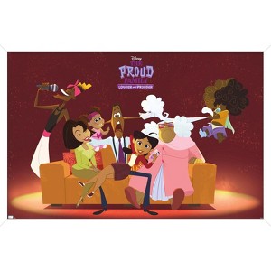 Trends International Disney The Proud Family Louder and Prouder - Family Framed Wall Poster Prints - 1 of 4