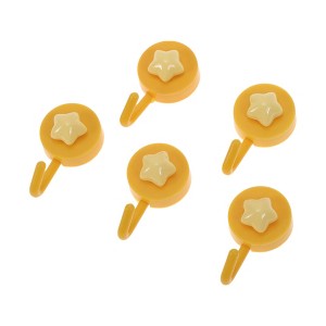 Unique Bargains Utility Star Hook 1.97"x1.18" 5 Pcs - 1 of 4