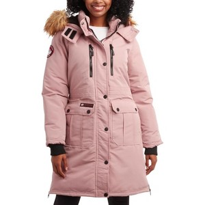 CANADA WEATHER GEAR Women's Winter Coat - Women's Parka and Long Winter Jackets for Women with Removable Faux-Fur Hood (S-3X) - 1 of 4
