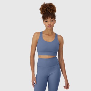Hanes Moves Women's Crop Sports Bra, Racerback - 1 of 4