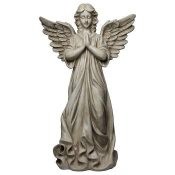 Northlight 29.5" Angel Standing in Prayer Outdoor Garden Statue