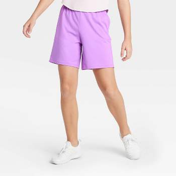 Girls' Core Tumble Shorts - All In Motion™ Purple L : Target