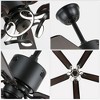 Bella Depot 52" Modern Ceiling Fan with Dimmable LED Light and Remote Control - 4 of 4