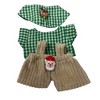 Santa and Rudolph Christmas Duo Outfit for 17.5" Labubu Dolls - 4 of 4