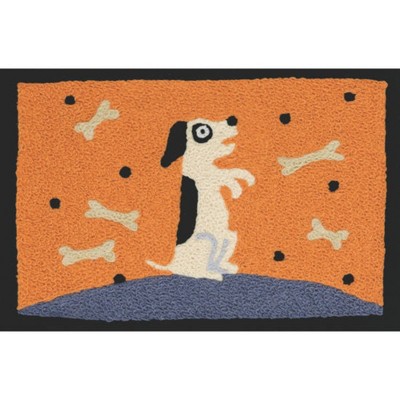 Jellybean Good Boy Sit Doormat – 20"x30" Dog-Themed Indoor/Outdoor, Washable Entry Mat