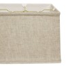 Vynxaria Retro Rectangle Lampshades 8x14x10x16 Inches, Softback Oatmeal - 2 of 4