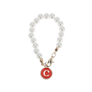 Unique Bargains Imitation Pearl Chain Round Water Cup Pendant 1 Pc - 1 of 4
