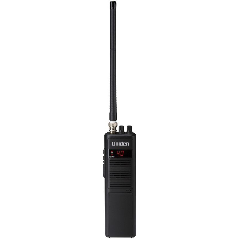 Uniden® Pro Series 40-Channel Handheld CB Radio with Whip Antenna, Black, PRO401HH, 2 of 6