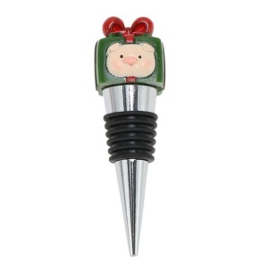 Unique Bargains Stopper Aluminum Alloy TPE Resin Rice White Red Black Silver Tone 3.50"x1.26"x0.79" 1 Pc - 1 of 3